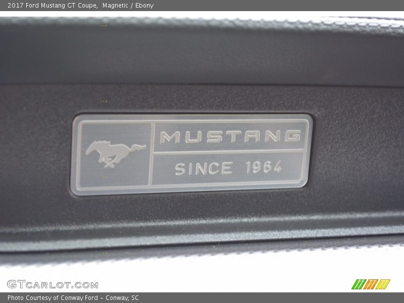Magnetic / Ebony 2017 Ford Mustang GT Coupe