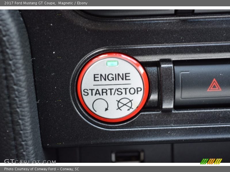 Magnetic / Ebony 2017 Ford Mustang GT Coupe