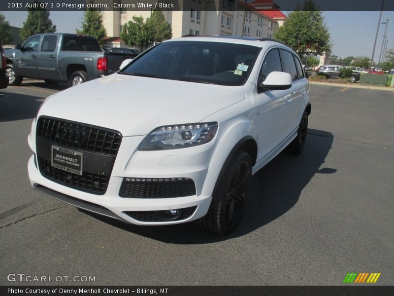 Cararra White / Black 2015 Audi Q7 3.0 Prestige quattro