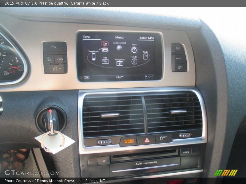 Cararra White / Black 2015 Audi Q7 3.0 Prestige quattro