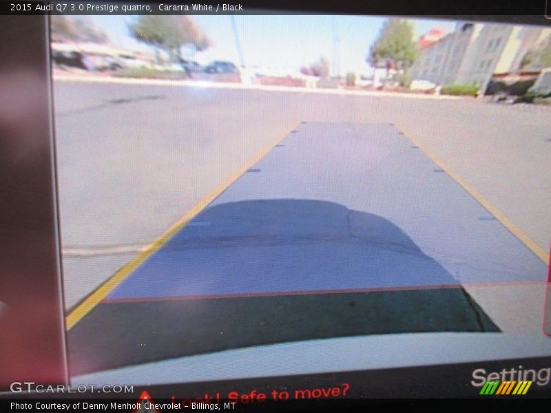 Cararra White / Black 2015 Audi Q7 3.0 Prestige quattro