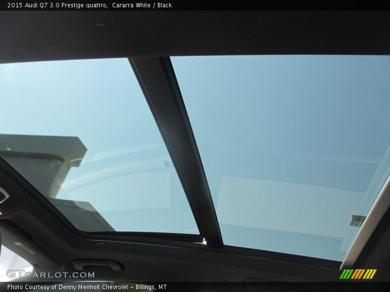 Cararra White / Black 2015 Audi Q7 3.0 Prestige quattro