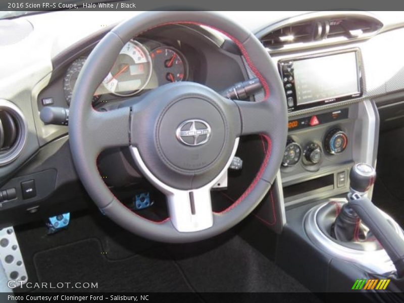 Halo White / Black 2016 Scion FR-S Coupe