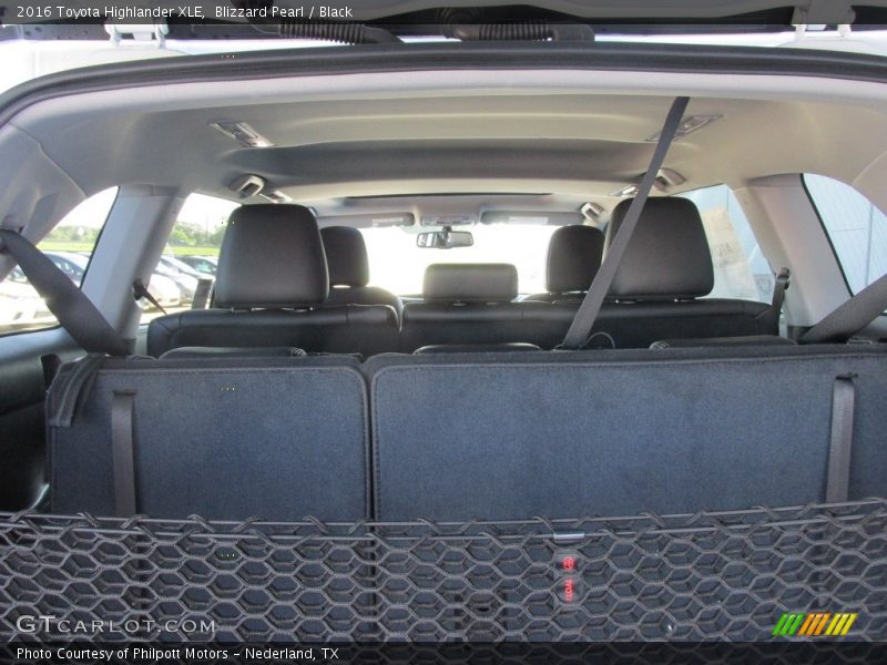 Blizzard Pearl / Black 2016 Toyota Highlander XLE