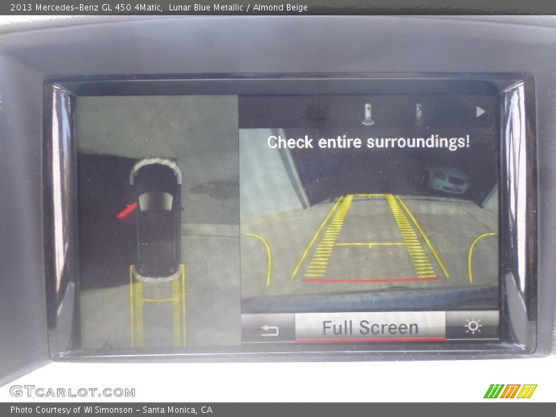 Lunar Blue Metallic / Almond Beige 2013 Mercedes-Benz GL 450 4Matic