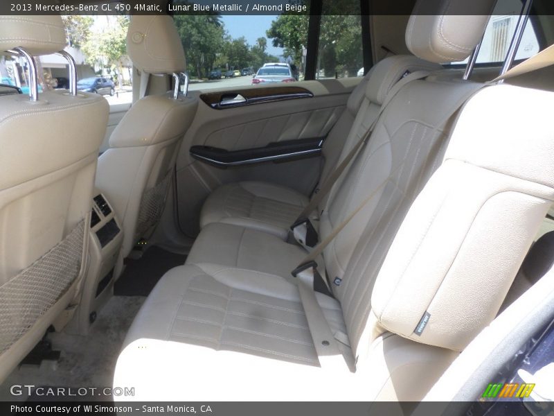 Lunar Blue Metallic / Almond Beige 2013 Mercedes-Benz GL 450 4Matic