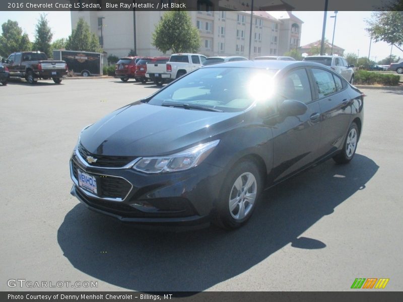 Blue Ray Metallic / Jet Black 2016 Chevrolet Cruze LS Sedan