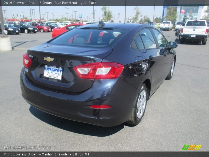 Blue Ray Metallic / Jet Black 2016 Chevrolet Cruze LS Sedan