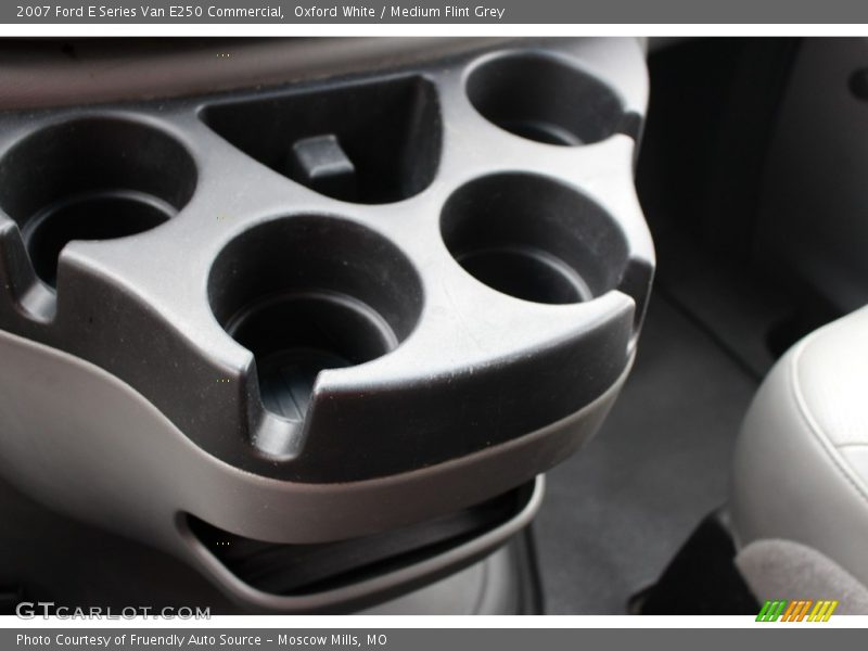 Oxford White / Medium Flint Grey 2007 Ford E Series Van E250 Commercial