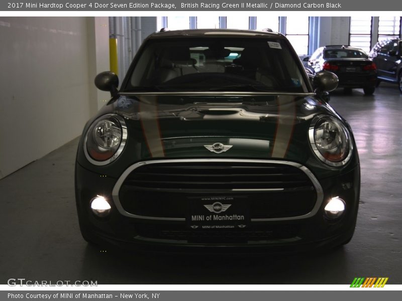 British Racing Green II Metallic / Diamond Carbon Black 2017 Mini Hardtop Cooper 4 Door Seven Edition Package