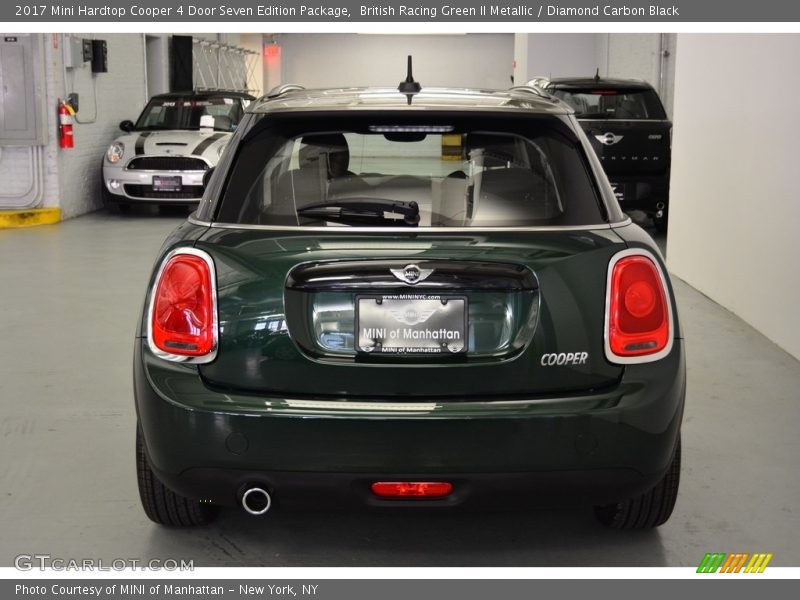 British Racing Green II Metallic / Diamond Carbon Black 2017 Mini Hardtop Cooper 4 Door Seven Edition Package