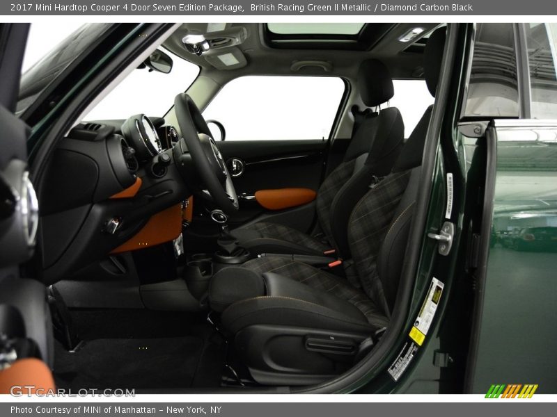 Front Seat of 2017 Hardtop Cooper 4 Door Seven Edition Package