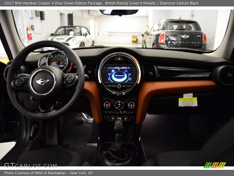 Dashboard of 2017 Hardtop Cooper 4 Door Seven Edition Package