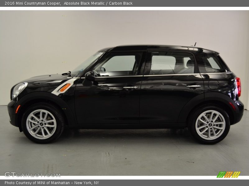Absolute Black Metallic / Carbon Black 2016 Mini Countryman Cooper