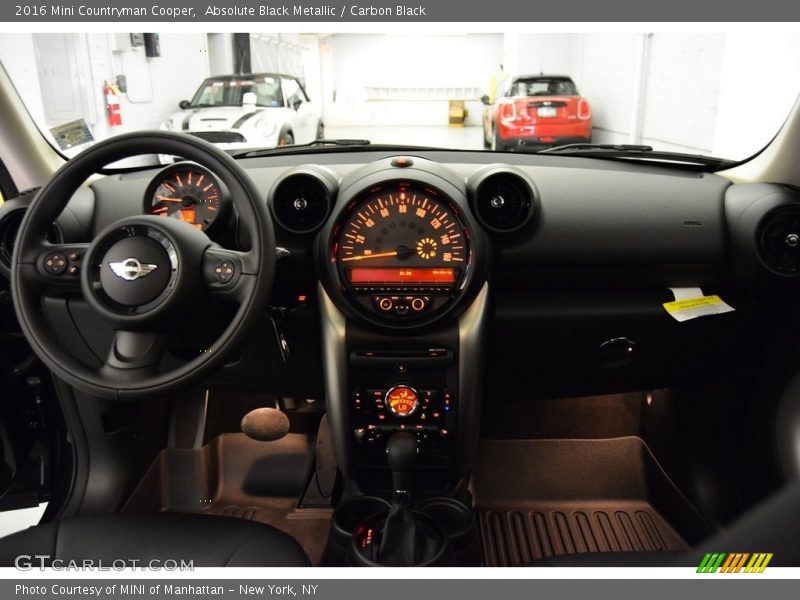 Absolute Black Metallic / Carbon Black 2016 Mini Countryman Cooper