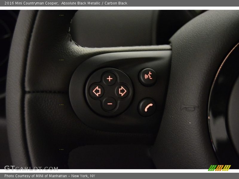 Absolute Black Metallic / Carbon Black 2016 Mini Countryman Cooper