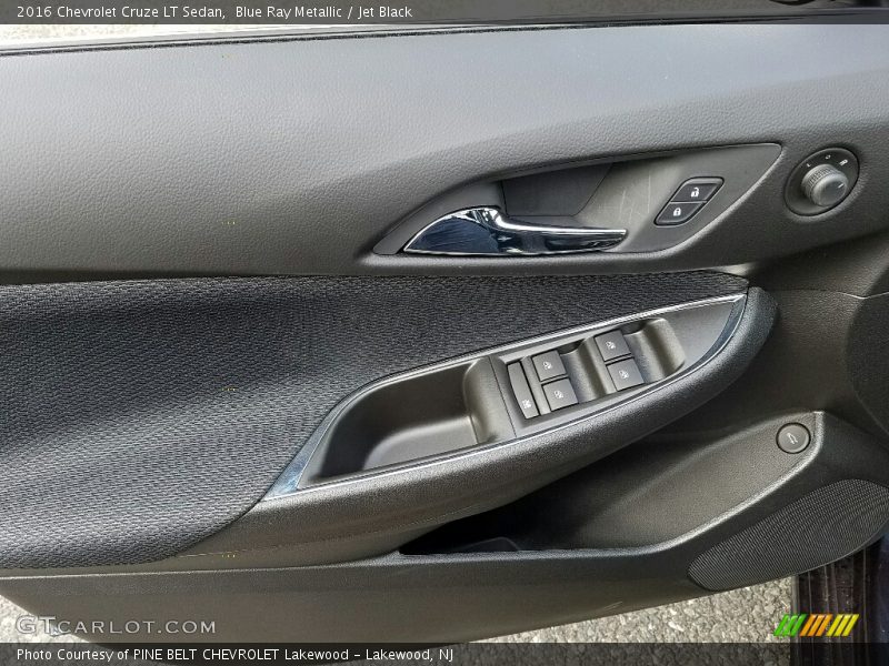 Blue Ray Metallic / Jet Black 2016 Chevrolet Cruze LT Sedan