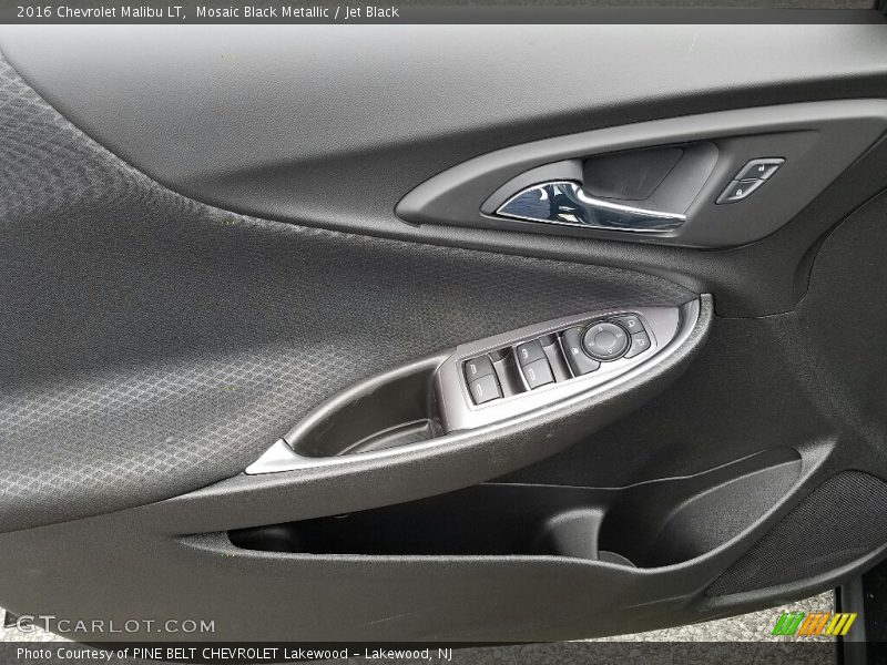 Mosaic Black Metallic / Jet Black 2016 Chevrolet Malibu LT