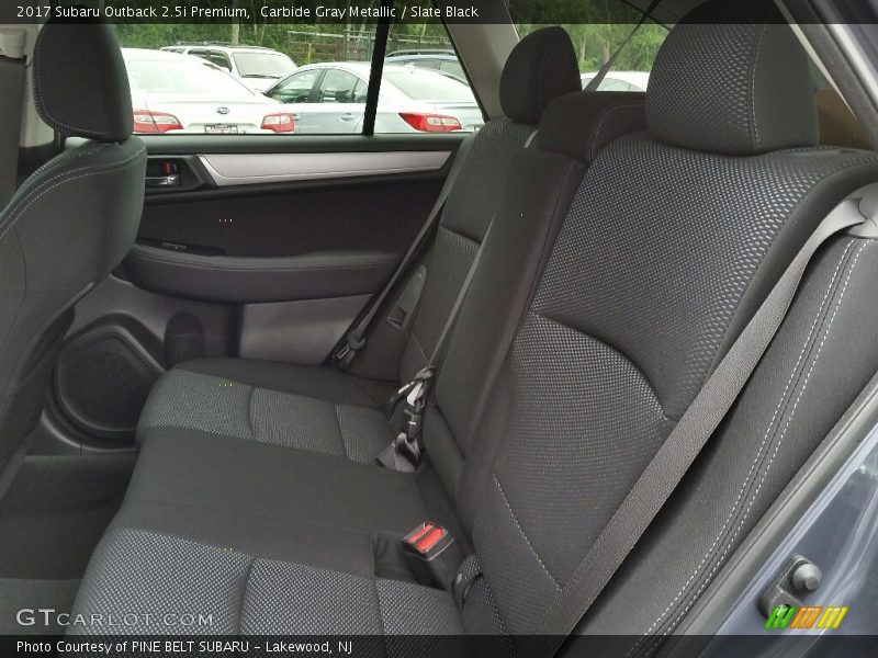 Carbide Gray Metallic / Slate Black 2017 Subaru Outback 2.5i Premium