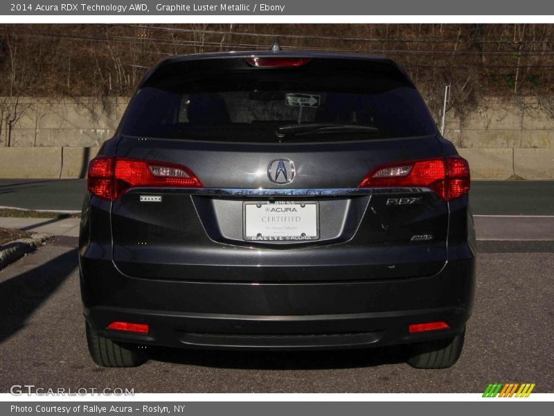 Graphite Luster Metallic / Ebony 2014 Acura RDX Technology AWD