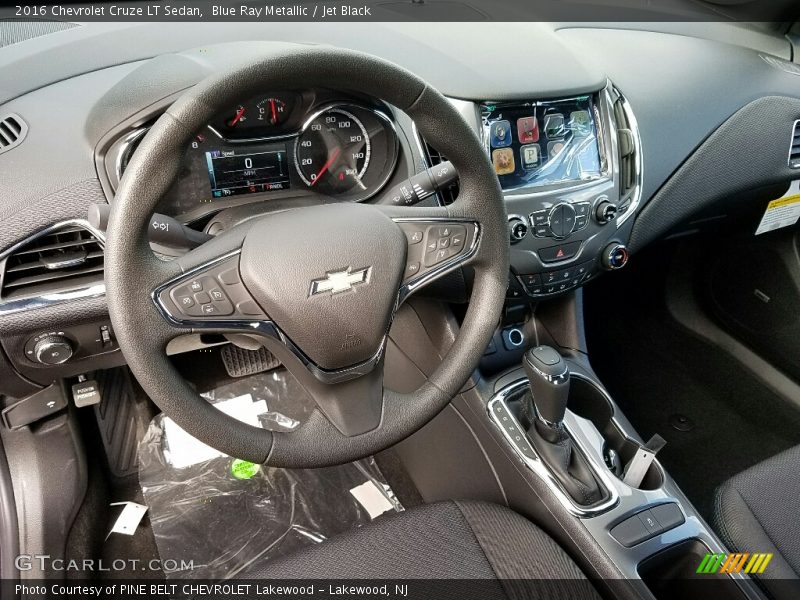 Blue Ray Metallic / Jet Black 2016 Chevrolet Cruze LT Sedan
