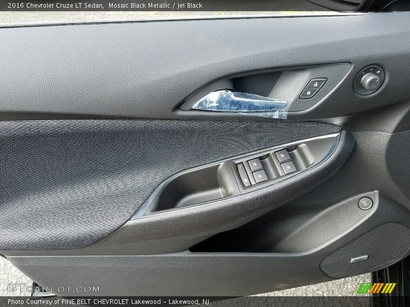 Mosaic Black Metallic / Jet Black 2016 Chevrolet Cruze LT Sedan