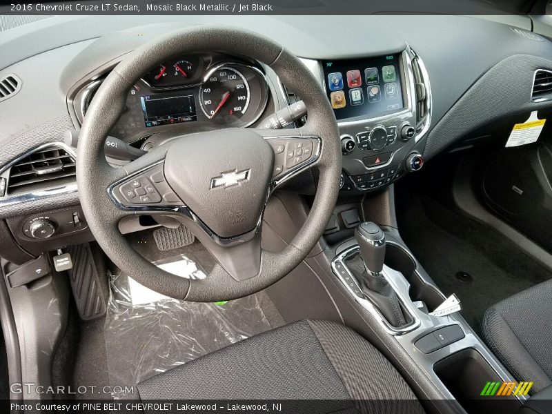 Mosaic Black Metallic / Jet Black 2016 Chevrolet Cruze LT Sedan