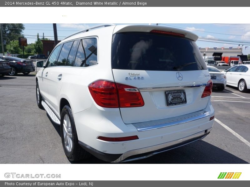Diamond White Metallic / Almond Beige 2014 Mercedes-Benz GL 450 4Matic