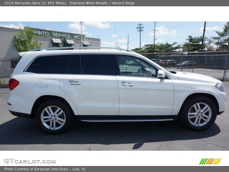 Diamond White Metallic / Almond Beige 2014 Mercedes-Benz GL 450 4Matic