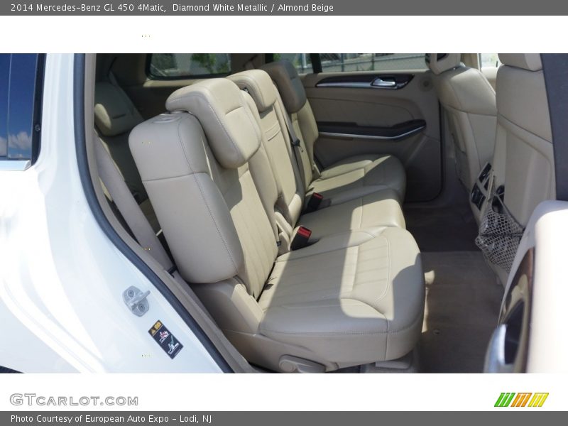 Diamond White Metallic / Almond Beige 2014 Mercedes-Benz GL 450 4Matic