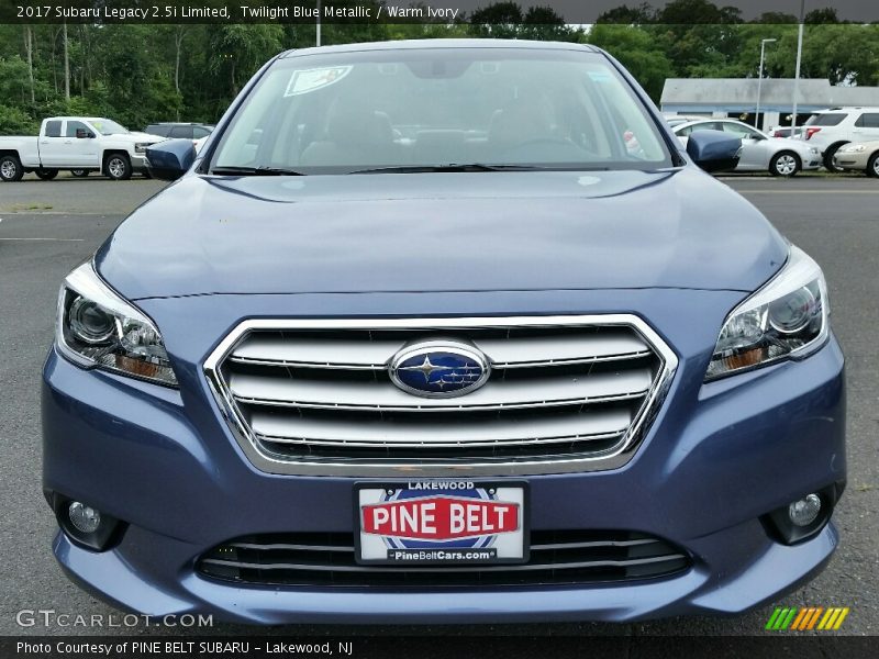 Twilight Blue Metallic / Warm Ivory 2017 Subaru Legacy 2.5i Limited