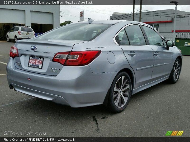 Ice Silver Metallic / Slate Black 2017 Subaru Legacy 2.5i Limited