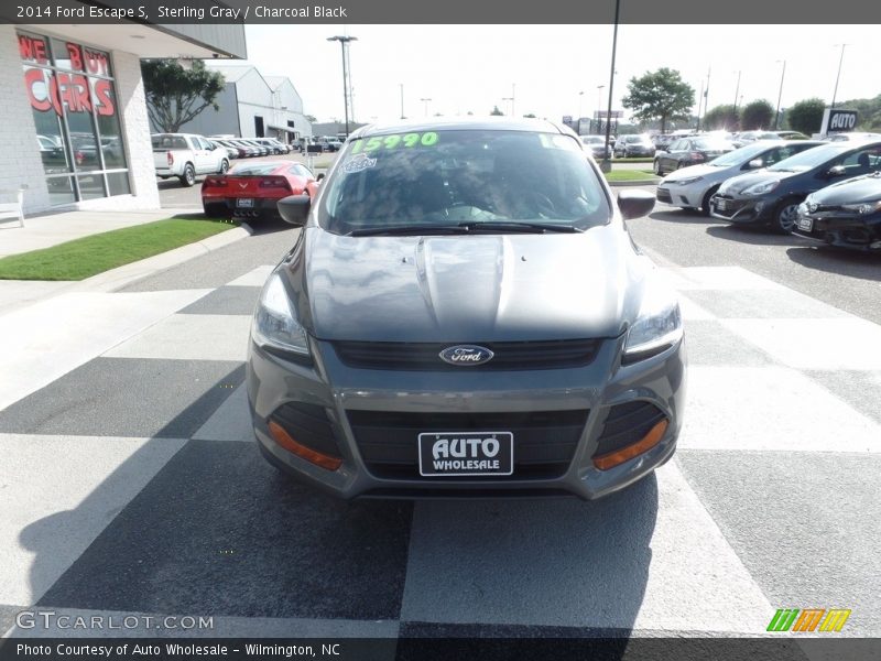 Sterling Gray / Charcoal Black 2014 Ford Escape S
