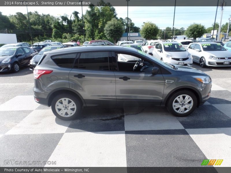 Sterling Gray / Charcoal Black 2014 Ford Escape S
