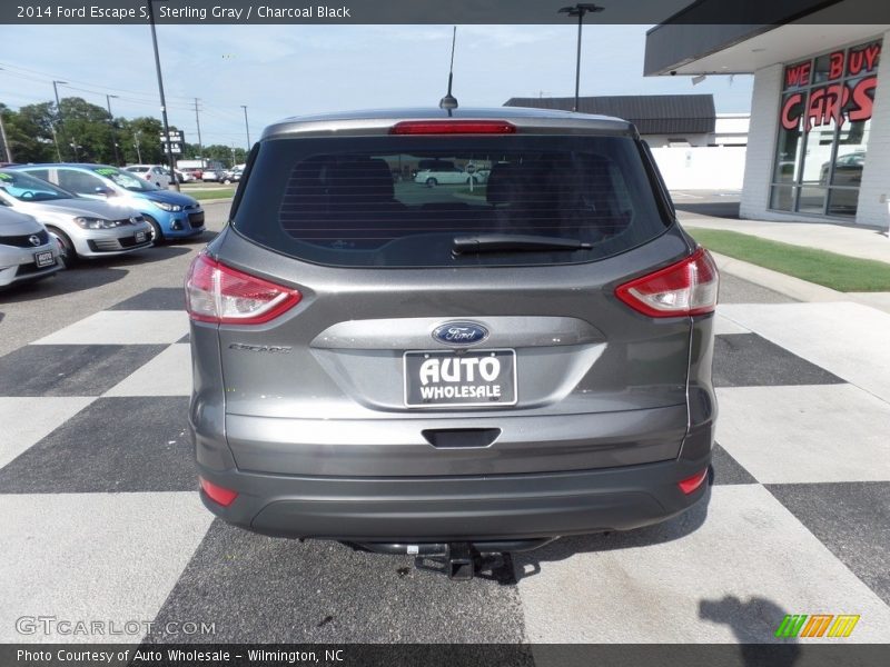 Sterling Gray / Charcoal Black 2014 Ford Escape S