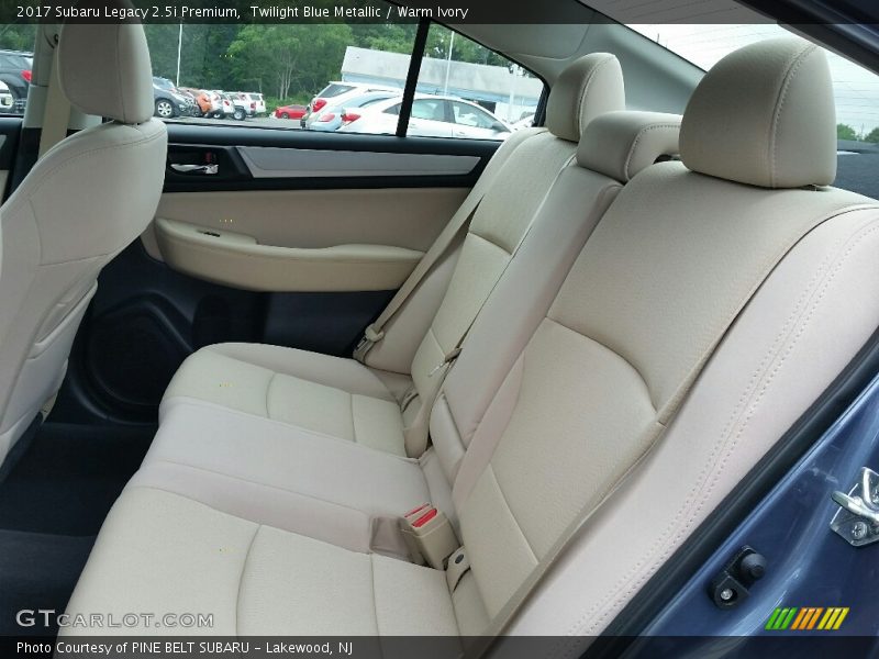 Twilight Blue Metallic / Warm Ivory 2017 Subaru Legacy 2.5i Premium