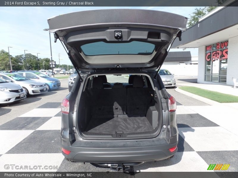 Sterling Gray / Charcoal Black 2014 Ford Escape S