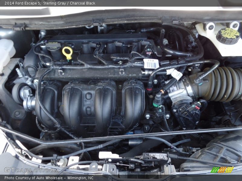 Sterling Gray / Charcoal Black 2014 Ford Escape S