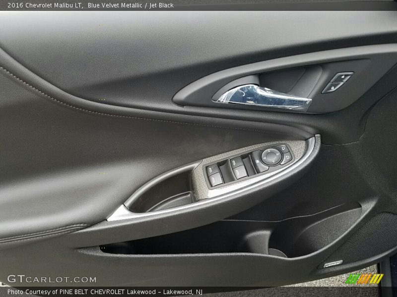Blue Velvet Metallic / Jet Black 2016 Chevrolet Malibu LT
