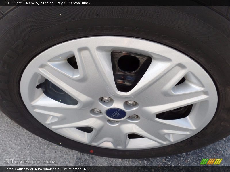 Sterling Gray / Charcoal Black 2014 Ford Escape S