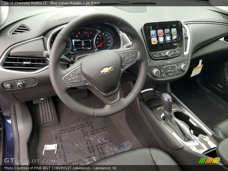 Blue Velvet Metallic / Jet Black 2016 Chevrolet Malibu LT