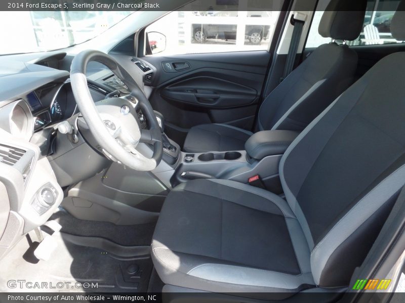 Sterling Gray / Charcoal Black 2014 Ford Escape S