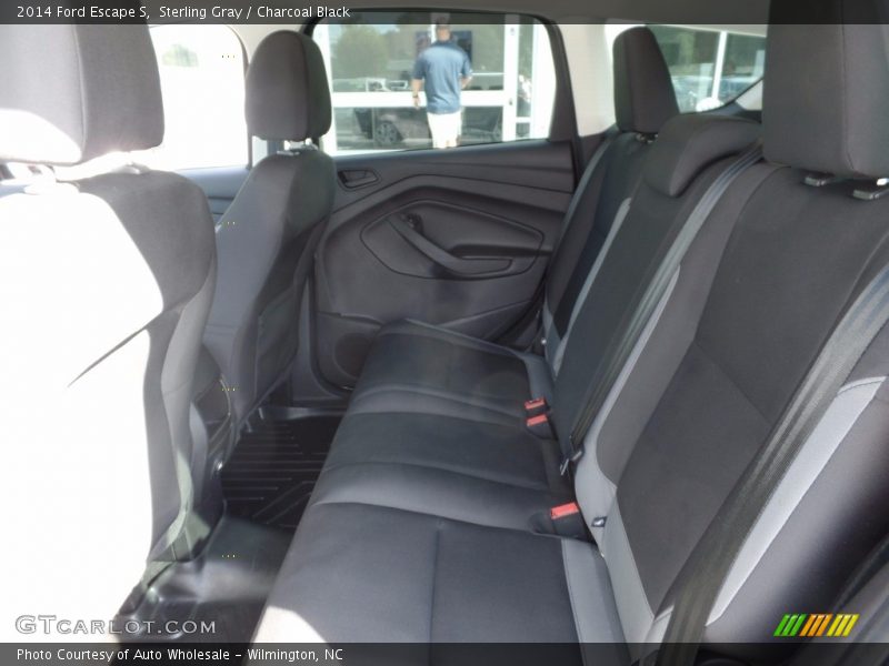 Sterling Gray / Charcoal Black 2014 Ford Escape S