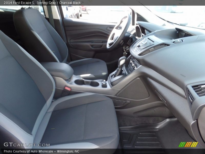 Sterling Gray / Charcoal Black 2014 Ford Escape S