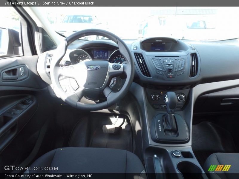 Sterling Gray / Charcoal Black 2014 Ford Escape S