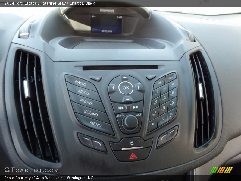 Sterling Gray / Charcoal Black 2014 Ford Escape S