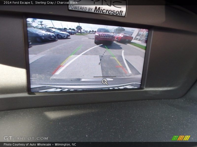Sterling Gray / Charcoal Black 2014 Ford Escape S