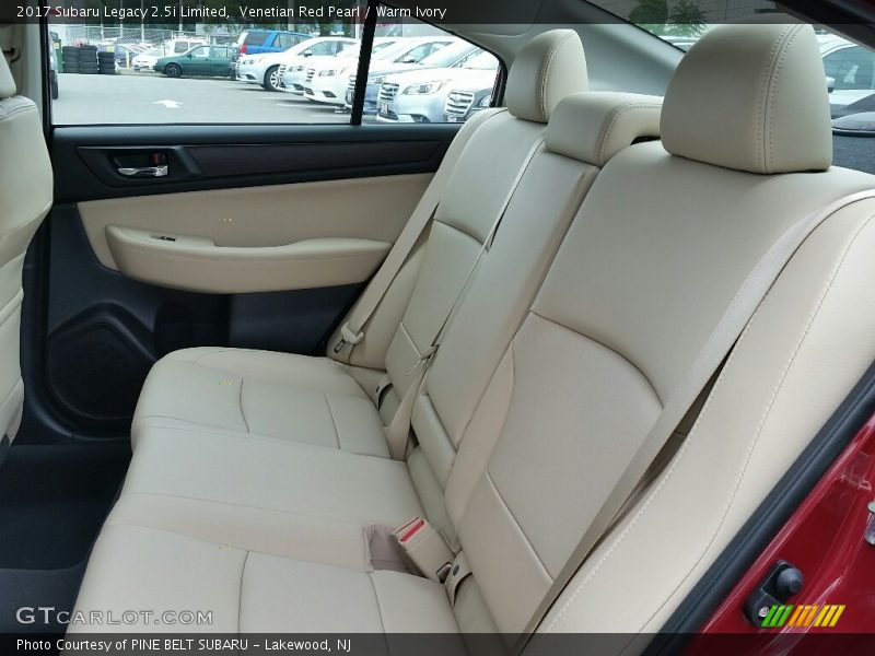 Venetian Red Pearl / Warm Ivory 2017 Subaru Legacy 2.5i Limited