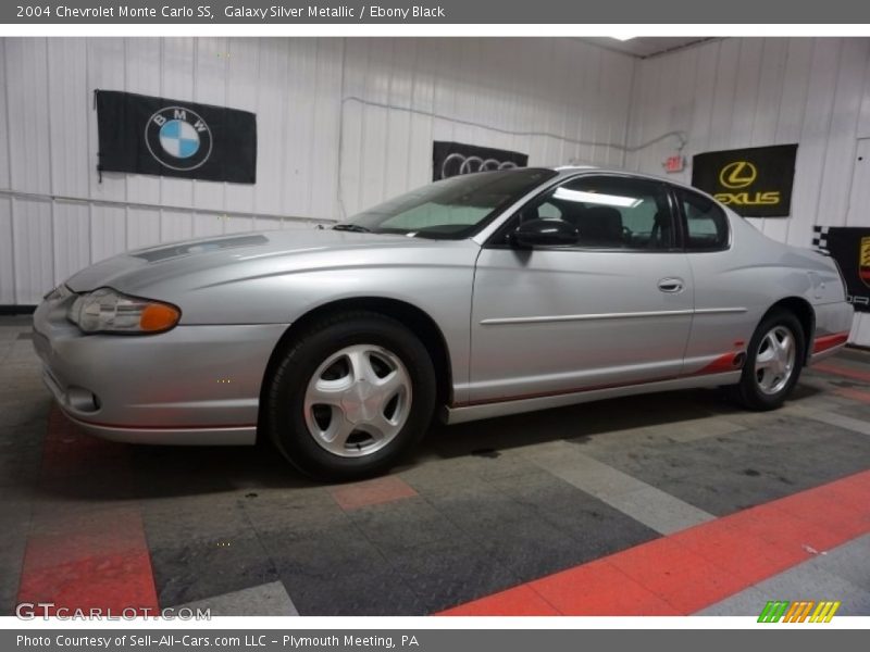 Galaxy Silver Metallic / Ebony Black 2004 Chevrolet Monte Carlo SS