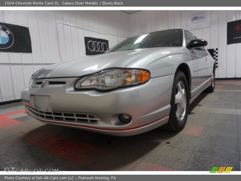 Galaxy Silver Metallic / Ebony Black 2004 Chevrolet Monte Carlo SS